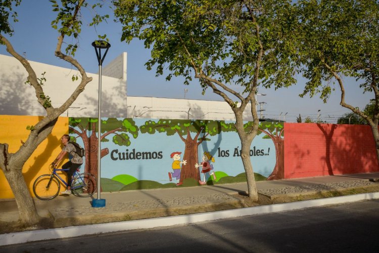 Los vecinos de la zona Oeste de Chimbas estrenan Portal de ingreso