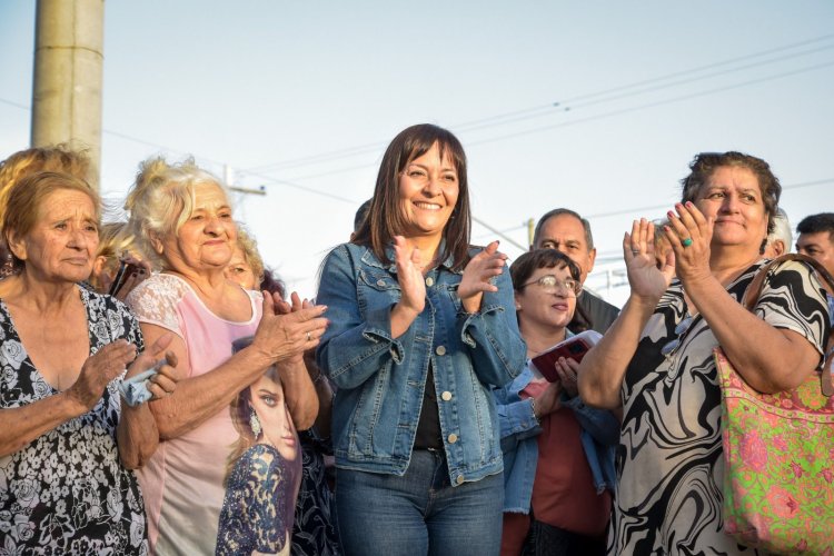 Los vecinos de la zona Oeste de Chimbas estrenan Portal de ingreso