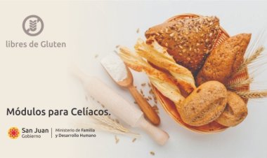 Desarrollo Humano realiza una nueva entrega de módulos para Celíacos