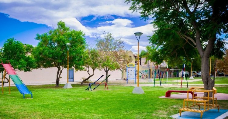 Santa Lucía renueva sus espacios verdes