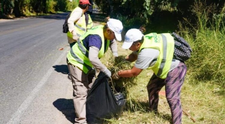 Pocito: conoce los detalles del operativo de limpieza
