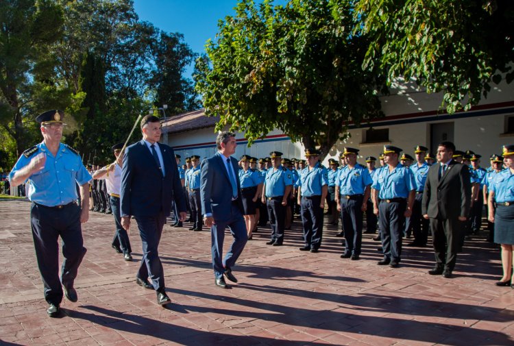 Inició el ciclo lectivo 2024 de las fuerzas de seguridad de la provincia