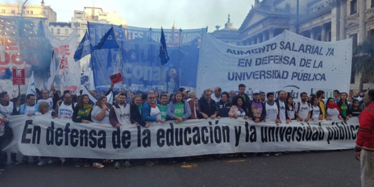 Convocaron a una marcha federal universitaria para el 25 de abril