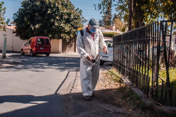 Caucete combate el Dengue con operativos de fumigacion