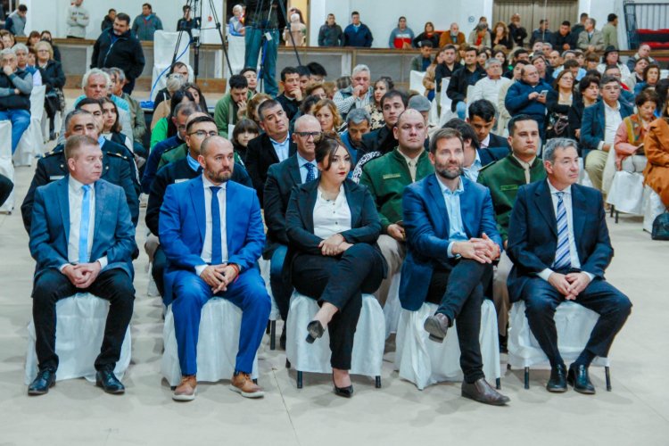 El intendente Matías Espejo ante el pueblo de Jáchal en el inicio de Sesiones
