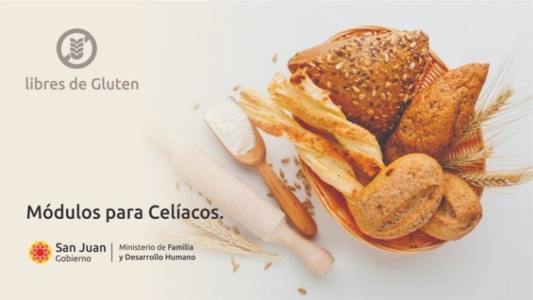 Desarrollo Humano realiza una nueva entrega de módulos para Celíacos