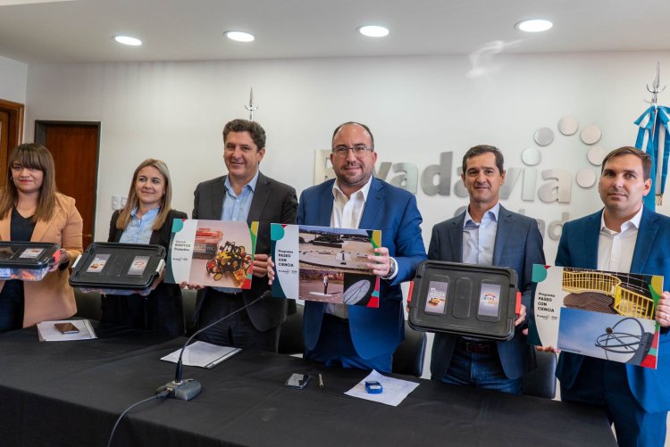 Rivadavia y Producción promueven la Ciencia en los chicos con robots armables