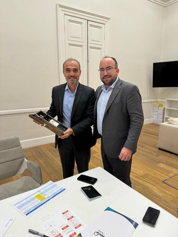 Miodowsky completó una nutrida agenda en Buenos Aires