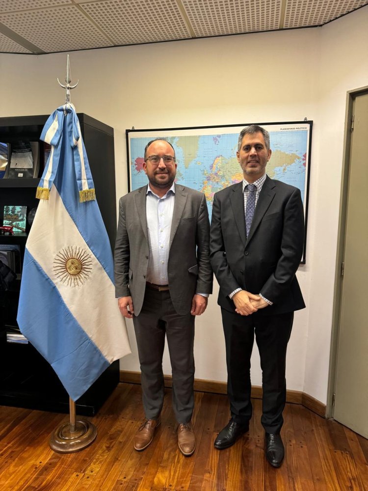 Miodowsky completó una nutrida agenda en Buenos Aires