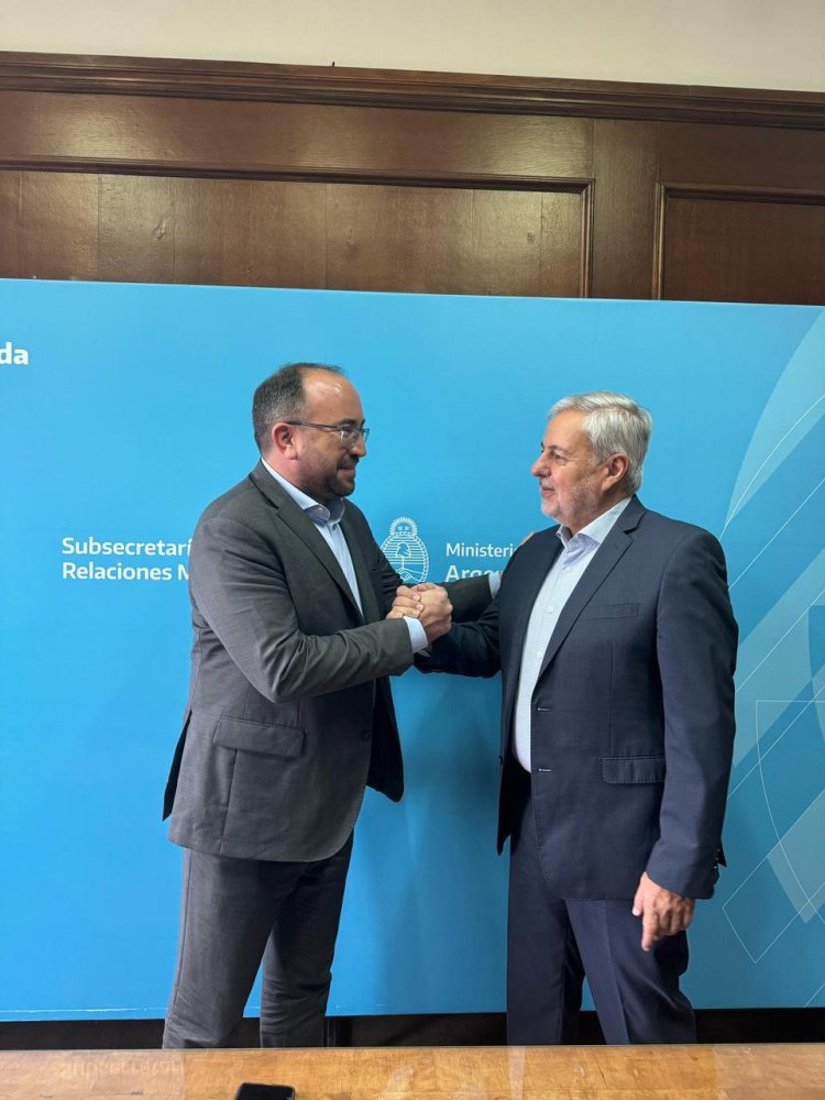 Miodowsky completó una nutrida agenda en Buenos Aires