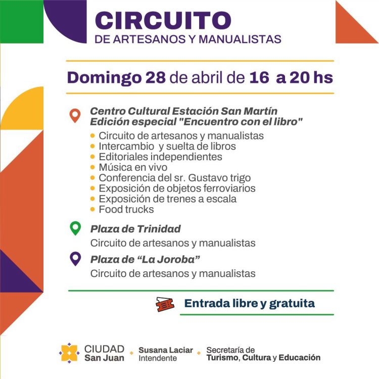 La Feria "Plaza y Arte" llega para alegrar tu domingo