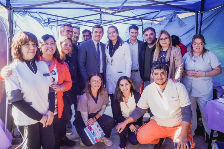 Un nuevo operativo territorial llegó a Angaco