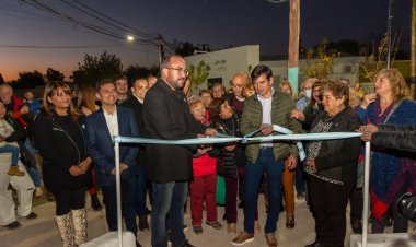 Rivadavia remodelo la sede de la Unión Vecinal de la Villa Seminario