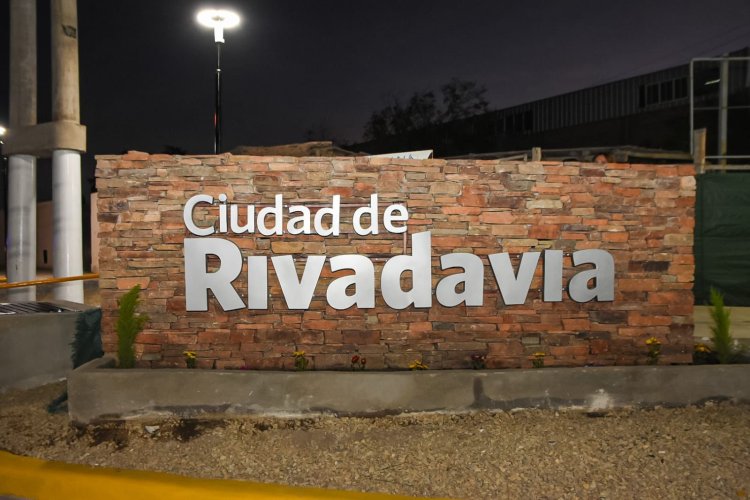 Rivadavia inauguró su portal de ingreso más Federal