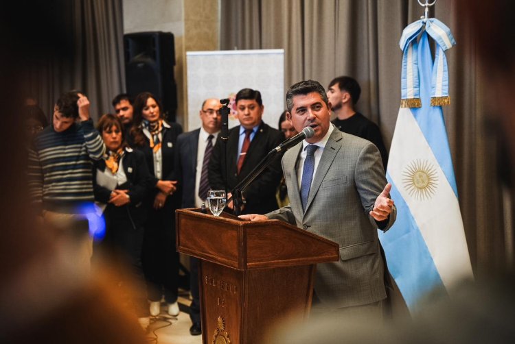 En la celebración del Día de la Minería, Orrego participó de la presentación de la Expo Minera