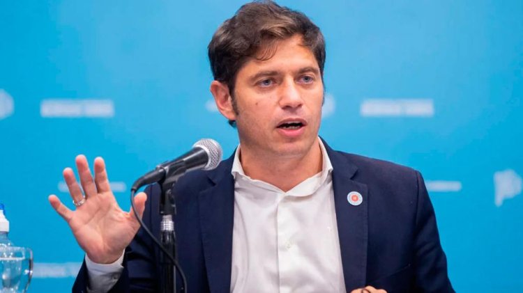 Kicillof confirmó que no participará del Pacto de Mayo