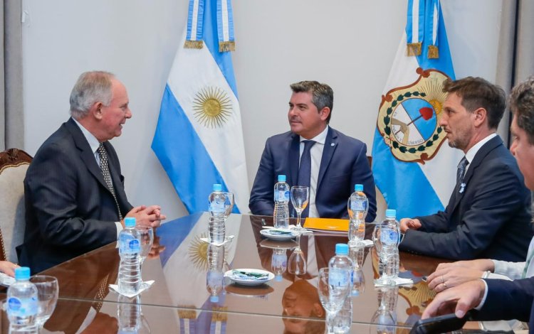 Orrego se reunió con el secretario de Minería de Nación