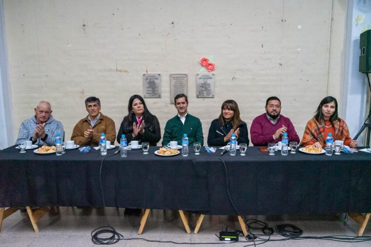 Rivadavia reunió por primera vez a instituciones de la zona Sur