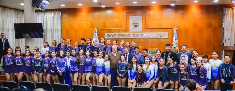 Orrego presidió la presentación de la Copa Clausura de Patinaje Artístico