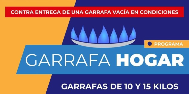 Santa Lucía: conoce donde y cuando se entrega la Garrafa Hogar