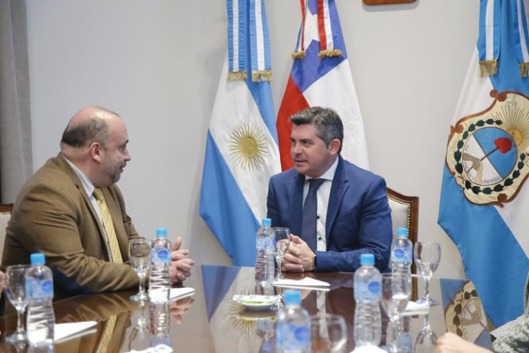 Orrego recibió al Cónsul General de Chile en Mendoza