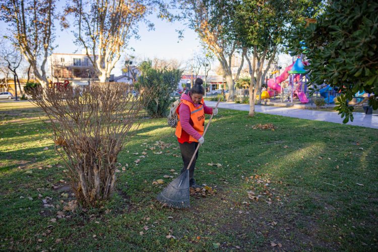 Santa Lucía dejó todo listo para la Promesa a la Bandera