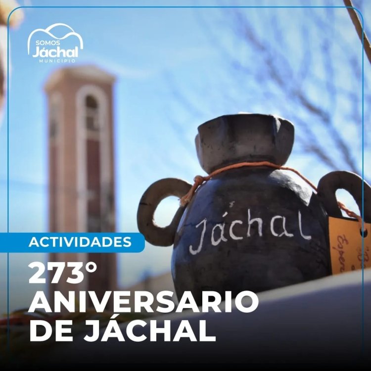 Jáchal celebra un nuevo aniversario con una agenda cargada de actividades