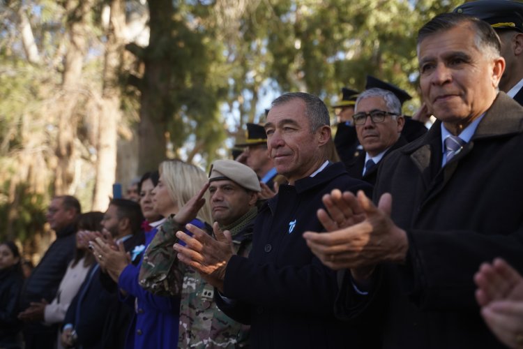El vicegobernador Fabián Martín participó de los actos por el aniversario de la Bandera Nacional