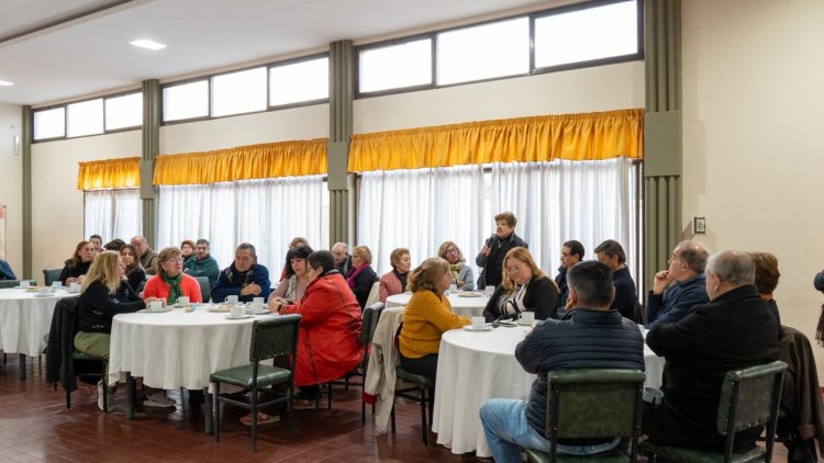 El encuentro de instituciones de Rivadavia llegó a zona centro