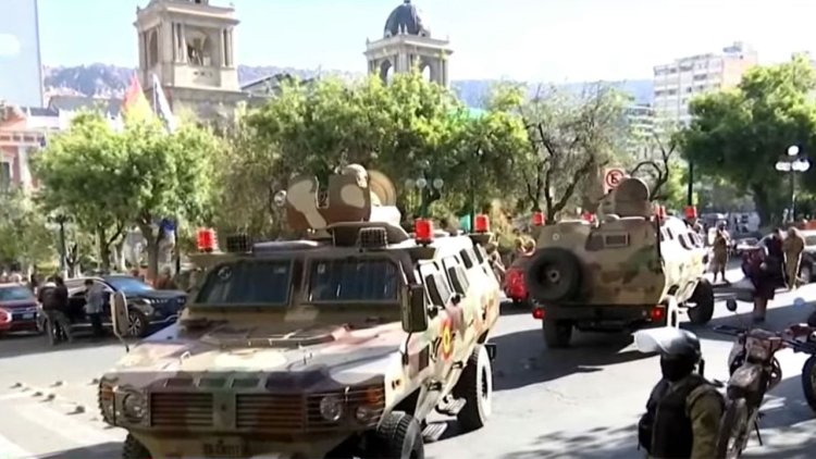 Intento de golpe de Estado en Bolivia
