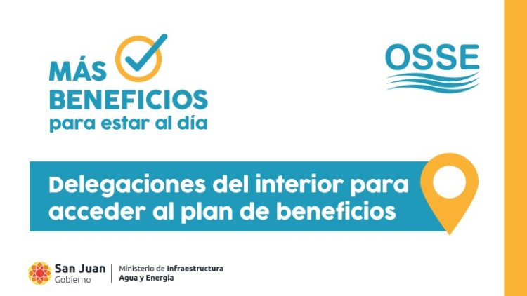 OSSE convoca a usuarios a regularizar las deudas con importantes descuentos