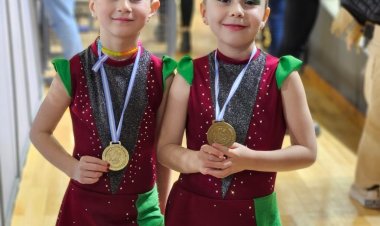 Encuentro regional de gimnasia artística en el estadio Aldo Cantoni