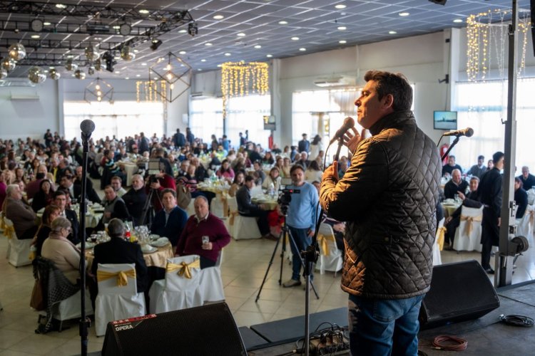 Orrego participó del aniversario por los 50 años de la Sociedad de Chacareros Temporarios
