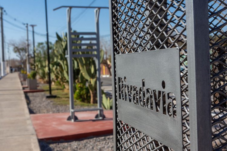 Rivadavia inauguró un Paseo Saludable en Villa Seminario