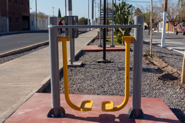 Rivadavia inauguró un Paseo Saludable en Villa Seminario