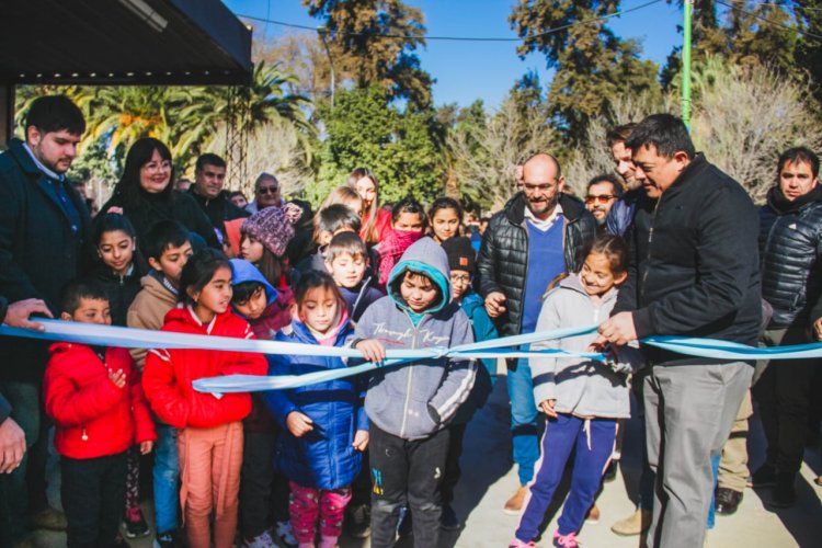 Jáchal cuenta con un nuevo paseo para toda su comunidad
