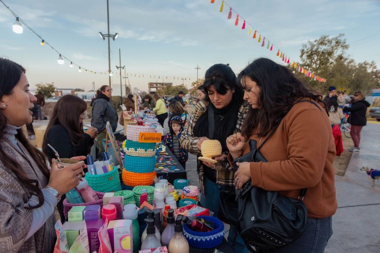 El Parque de Rivadavia colmado por los entretenimientos