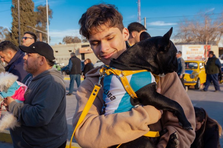 El Parque de Rivadavia colmado por los entretenimientos