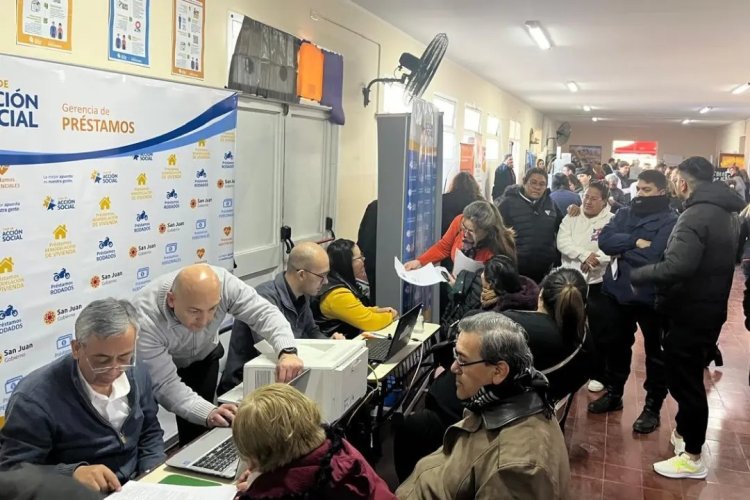 La Caja de Acción Social acerca préstamos a San Martín