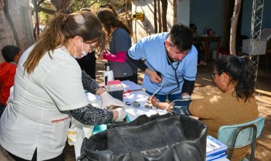 Salud despliega el primer operativo integral en Sierras de Rivero