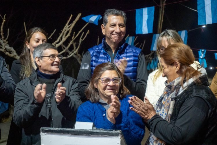 Inauguraron una serie de obras en Villa América, Carpintería