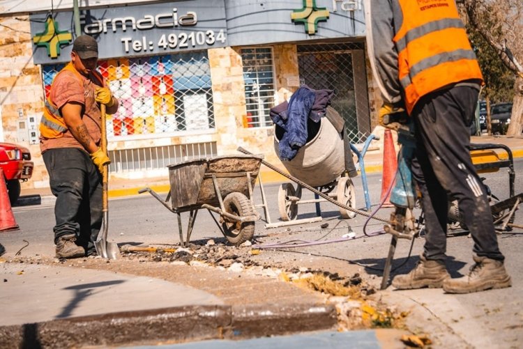 En el Aniversario del Departamento, Pocito inaugura una batería de obras