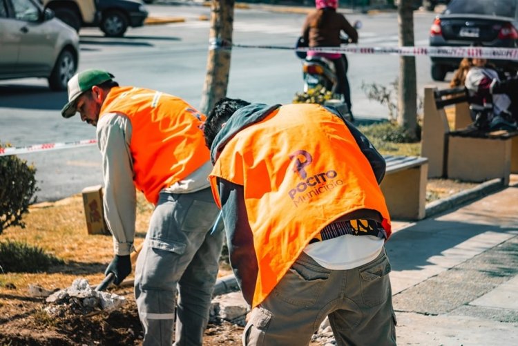 En el Aniversario del Departamento, Pocito inaugura una batería de obras