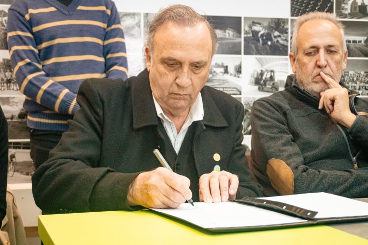 Pocito firma convenio con el Conicet para trabajar en el ordenamiento territorial
