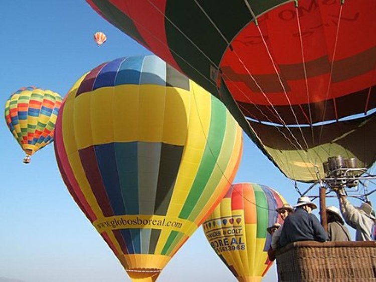 Reprogramaron el show de globos aerostáticos