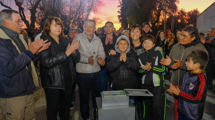 Nueva iluminación led para la zona este de Chimbas    