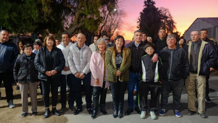 Nueva iluminación led para la zona este de Chimbas    