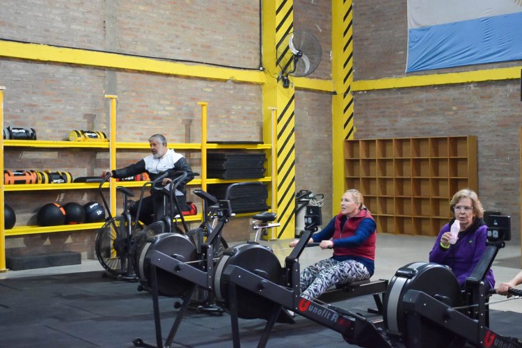 Rivadavia lanzó un programa se gimnasia gratuita para adulto mayores