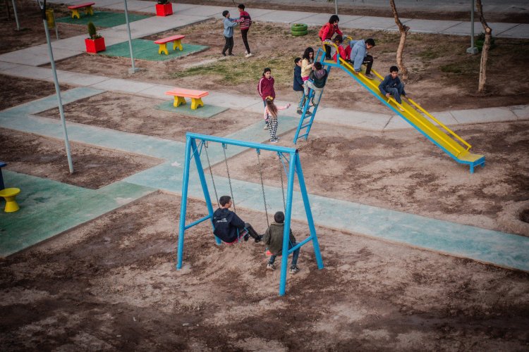 Romina Rosas inauguró iluminación y Polideportivo  en el barrio San Cayetano