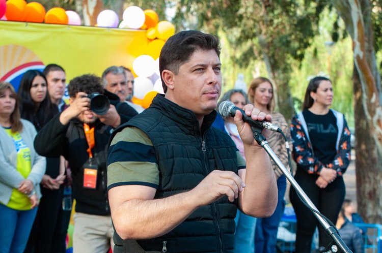 Santa Lucía celebró el Día del Niño con la presencia del Gobernador